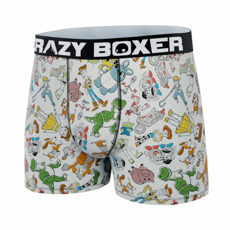 Crazy Boxer Toy Story Sketches Men's Boxer Briefs